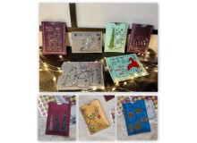 Türchen Stickserie ITH - Schokolinsen Adventskalender to go Hüllen Vol. 2